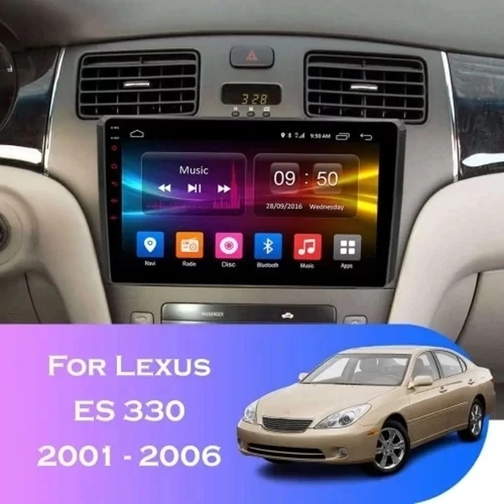 Штатная магнитола 2+32GB LEXUS ES 330 6 + камера заднего хода