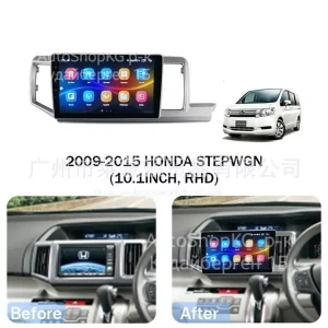 ANDROID монитор на HONDA STEPWGN 5