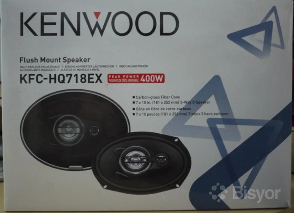 Овальные динамики KENWOOD KFC-HQ 718EX 400W | ОРИГИНАЛ