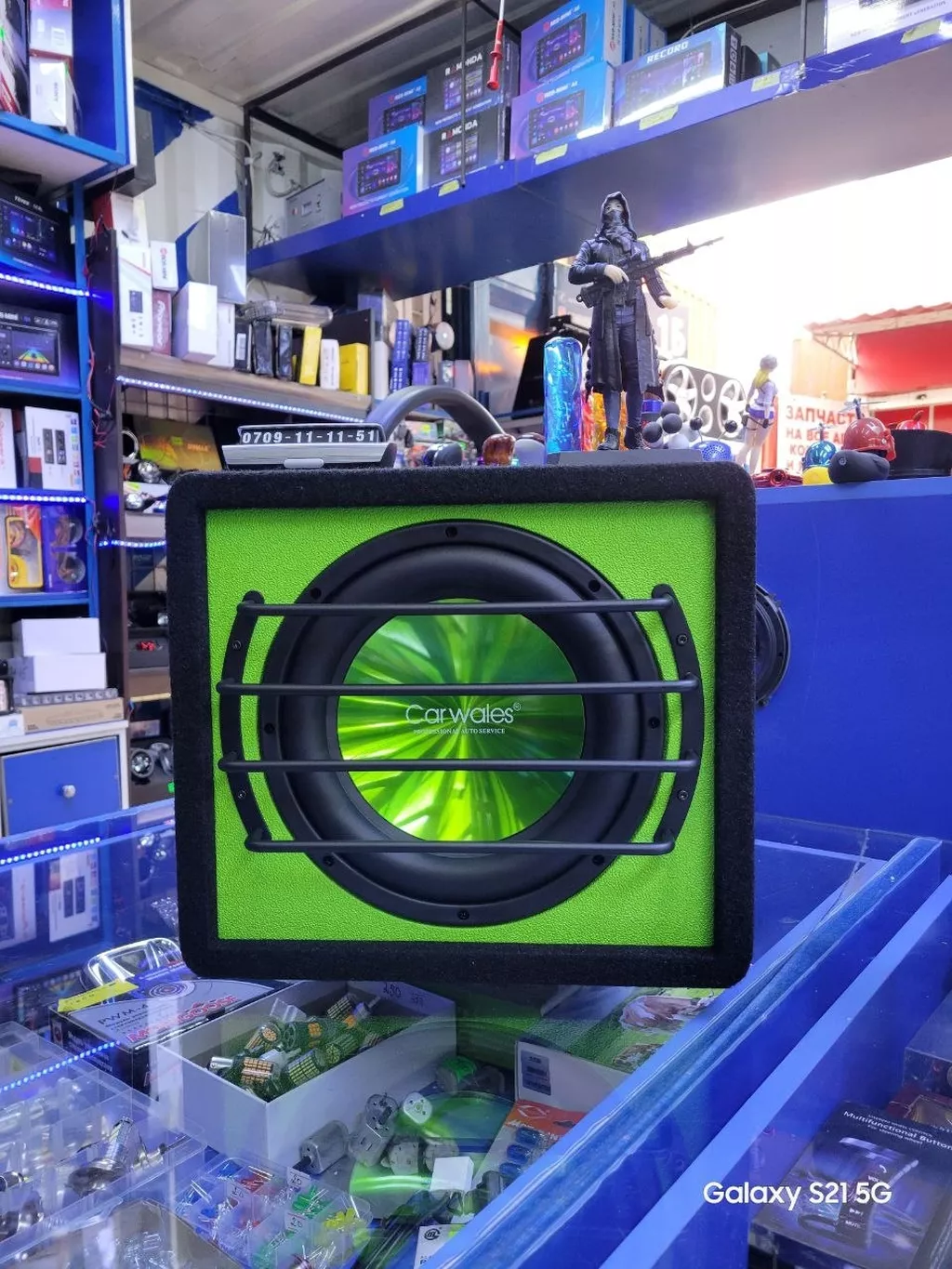 Сабвуфер Carwales SB-0110 10" (активный)