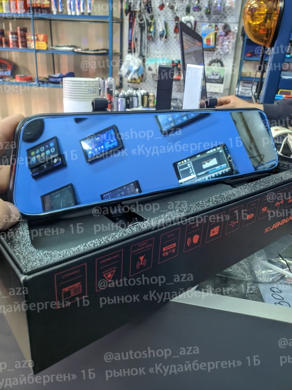 Видеорегистратор зеркало 3в1 Pioneer