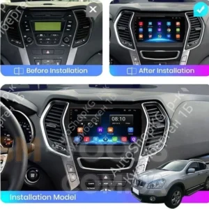 HYUNDAI SANTA FE 3 ANDROID монитор 9" дюйм